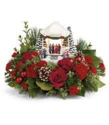 Thomas Kinkade's Sweet Sounds Of Christmas 2023 Davenport Florist - Same Day Flower Delivery - Flower Power 